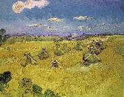 Vincent Van Gogh Wheat Stacks with Reaper Germany oil painting artist